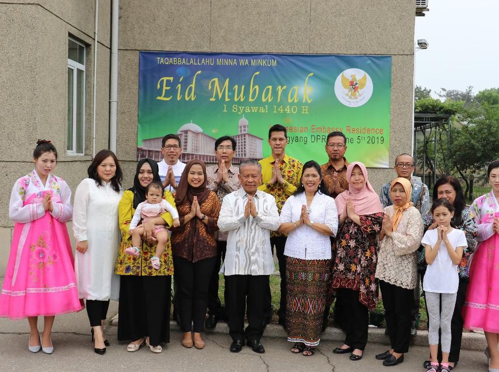 Rayakan Idul Fitri di Korut, KBRI Pyongyang Promosikan Kuliner Khas Indonesia