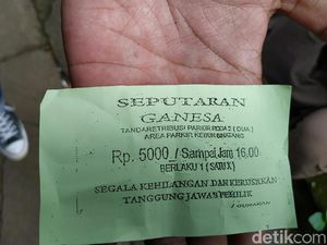 Pengunjung Bunbin Bandung Mengeluh Tarif Parkir Motor Rp 5 Ribu