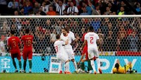 Swiss sempat menyela satu gol. Ricardo Rodriquez mencatatkan namanya pada menit ke-57 via tendangan penalti. (Foto: Susana Vera/Reuters)
