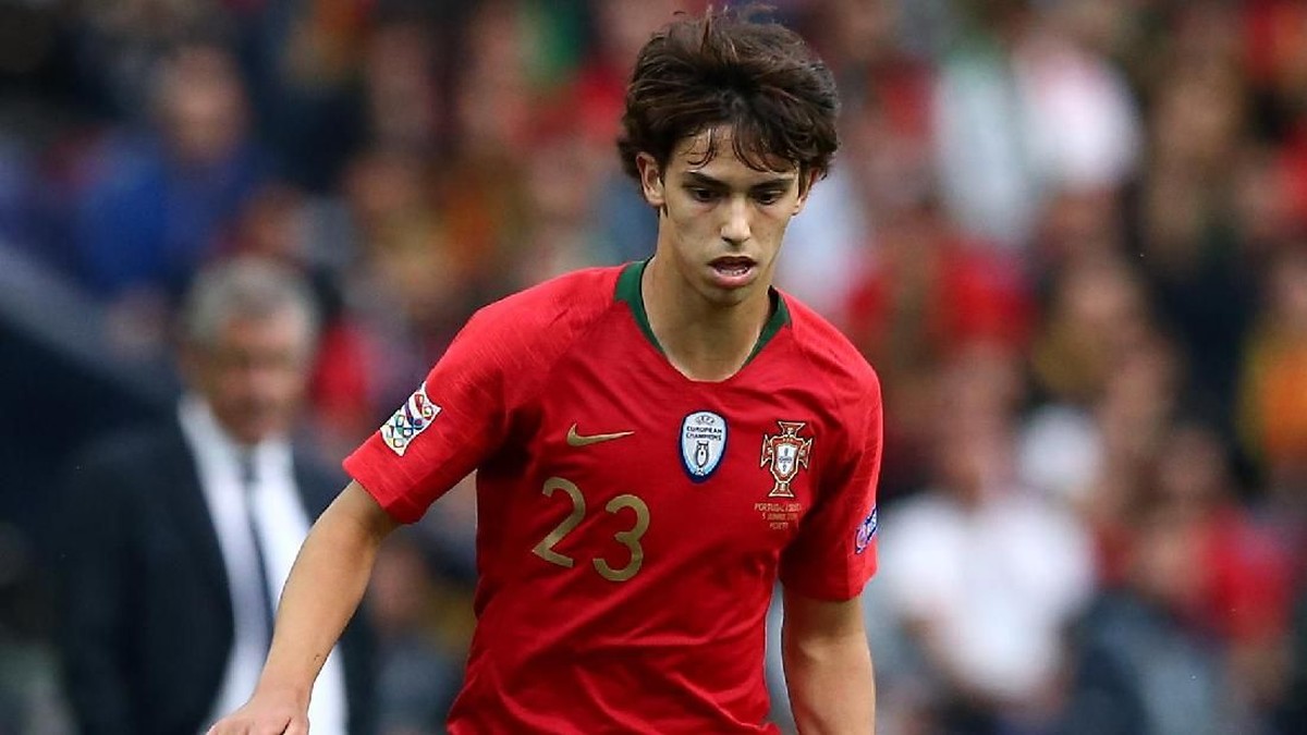 Joao Felix menepis rumor transfer karena fokus membela Portugal di UEFA Nations League. (Foto: Jan Kruger/Getty Images)