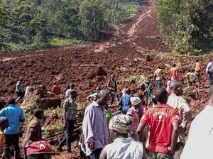 Video: Penampakan Longsor di Uganda, Kubur Ratusan Orang