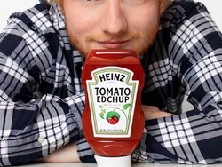 Perfect! Akhirnya Ed Sheeran Punya Saus Tomat Pakai Namanya