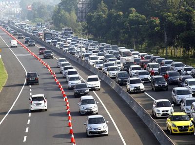 Libur Lebaran, Jalur Puncak Macet