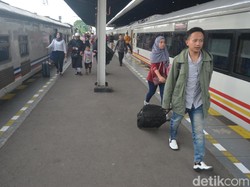 Pemudik Kereta di Wilayah 3 Cirebon Meningkat dari Tahun Lalu