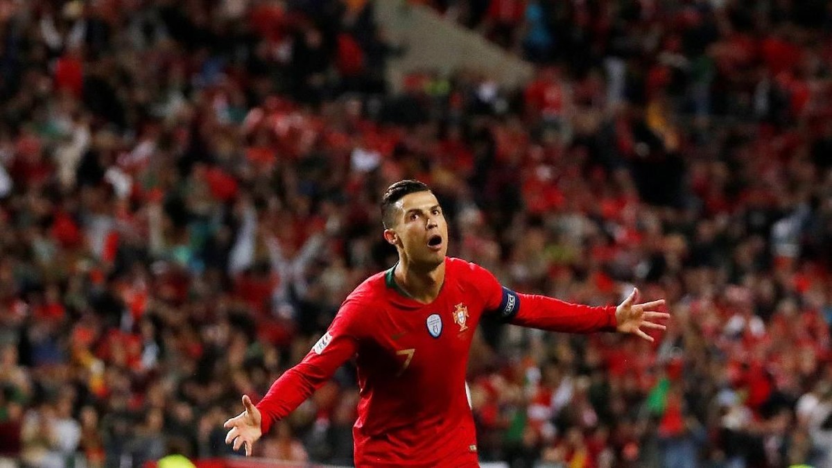Pemain Portugal, Cristiano Ronaldo. (Foto: Susana Vera/Reuters)