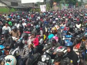 Macet, Jalur Leles-Kadungora dan Cikaledong-Limbangan Bakal Ditutup