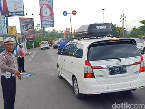 Polres Kediri: Pemudik Roda Dua 8.345 Unit, Mobil Sebanyak 8.545 Kendaraan