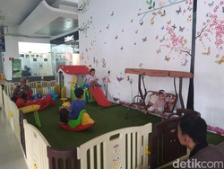 Asyik, PT KAI Sediakan Area Bermain Anak di Stasiun Gubeng