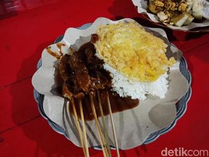 Murah Meriah, Sate Tahu dan Telur Khas Blitar  Rp 7.000 Saja
