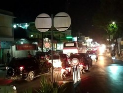 Arus Balik di Garut, Kendaraan Mengular Hingga Perkotaan