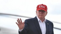 Disambut Meriah, Trump Tiba di China Bareng Elon Musk-Jansen Huang