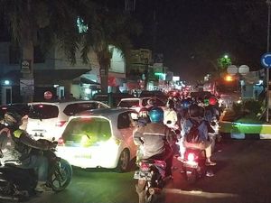 H+3 Lebaran, Lalin di Perkotaan Garut Arah Bandung Macet H+3 Lebaran, Lalin di Perkotaan Garut Arah Bandung Macet