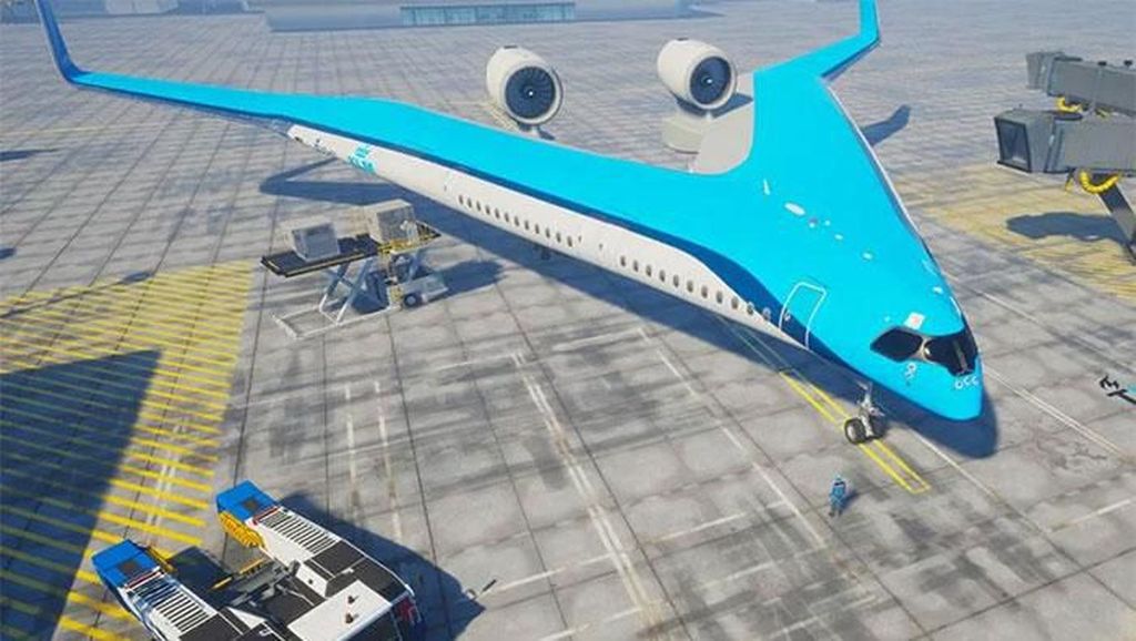 Bentuknya Nyeleneh, Pesawat Ini Diklaim Hemat Bahan Bakar 20% Bentuknya Nyeleneh, Pesawat Ini Diklaim Hemat Bahan Bakar 20%