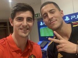 Courtois kepada Hazard: Selamat Datang di Klub Terbaik di Dunia!