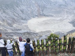 4 Fakta Gunung Tangkuban Perahu yang Erupsi