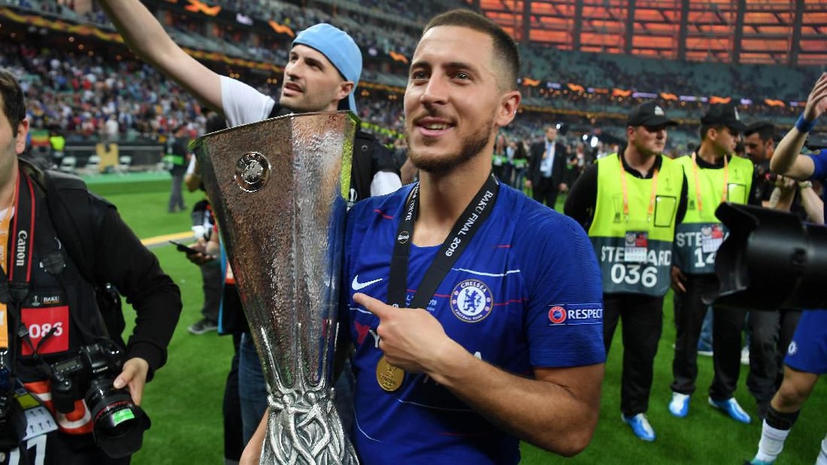 Eden Hazard pensiun. (Foto: Michael Regan/Getty Images)