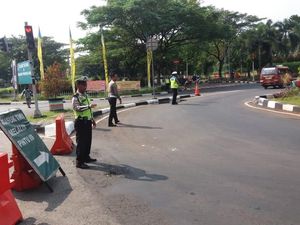 Imbas Peningkatan Pengunjung, Lalin Kawasan TMII Dialihkan