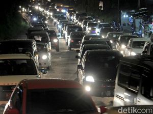 Ada Lonjakan Kendaraan, Arus Balik Mudik Terasa di Nagreg