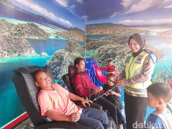 Cerita Pemudik yang Terkesan dengan Pos Pelayanan Lebaran di Gresik