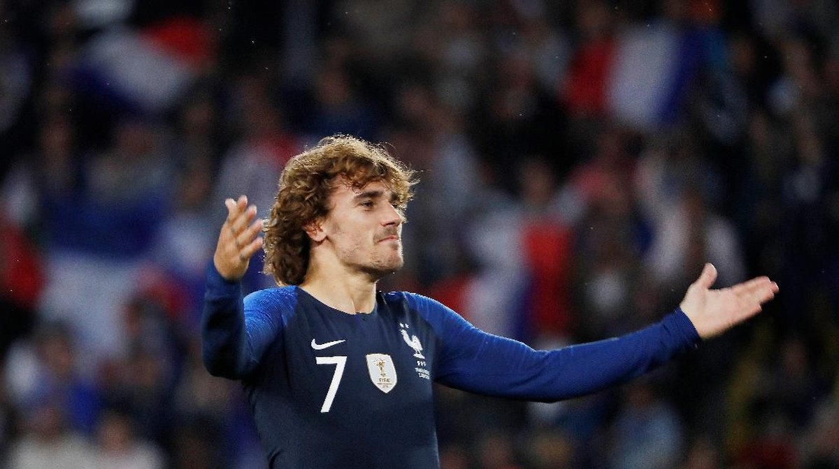 Antoine Griezmann sudah menentukan klub barunya musim depan (Stephane Mahe/REUTERS)