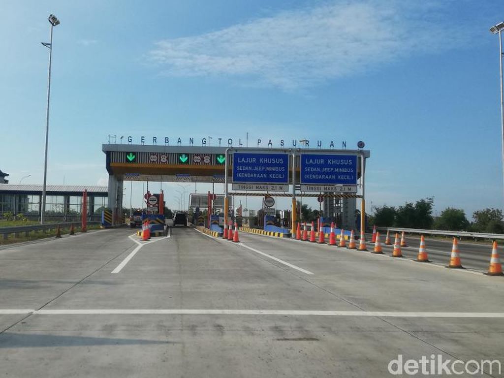 Tol Gempol-Pasuruan Lengang Saat Arus Balik H+4 Lebaran Tol Gempol-Pasuruan Lengang Saat Arus Balik H+4 Lebaran