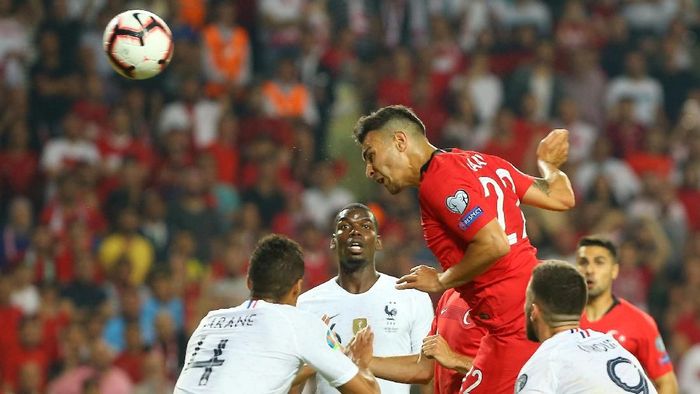 Turki kalahkan Prancis 2-0 dalam lanjutan Kualifikasi Piala Eropa 2020 (REUTERS/Gokhan Kilincer) Turki kalahkan Prancis 2-0 dalam lanjutan Kualifikasi Piala Eropa 2020 (REUTERS/Gokhan Kilincer)