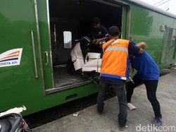 Rp 10 Miliar Disiapkan buat Mudik Motor Gratis Naik Kereta
