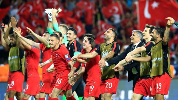 Timnas Turki meraih kemenangan ketiga secara beruntun.
