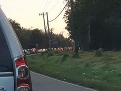 H+4 Lebaran, Lalu Lintas Pematang Siantar-Medan Macet