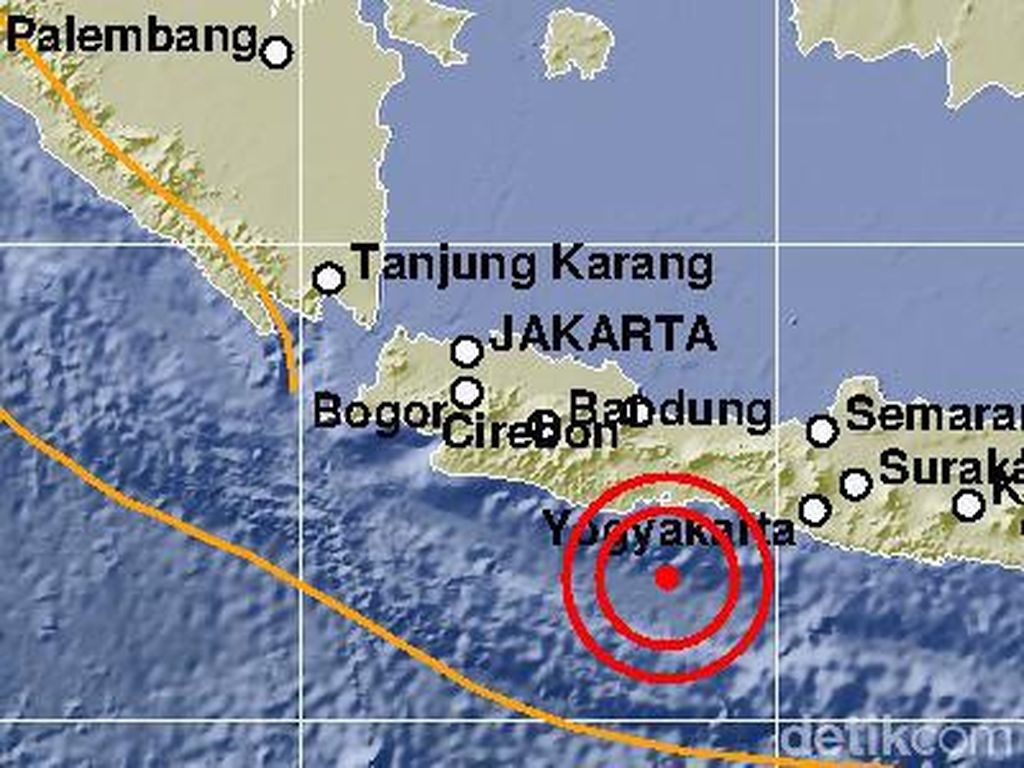Getaran Terasa Hingga Bandung, Ini Penyebab Gempa M 5,5 di Cilacap Getaran Terasa Hingga Bandung, Ini Penyebab Gempa M 5,5 di Cilacap