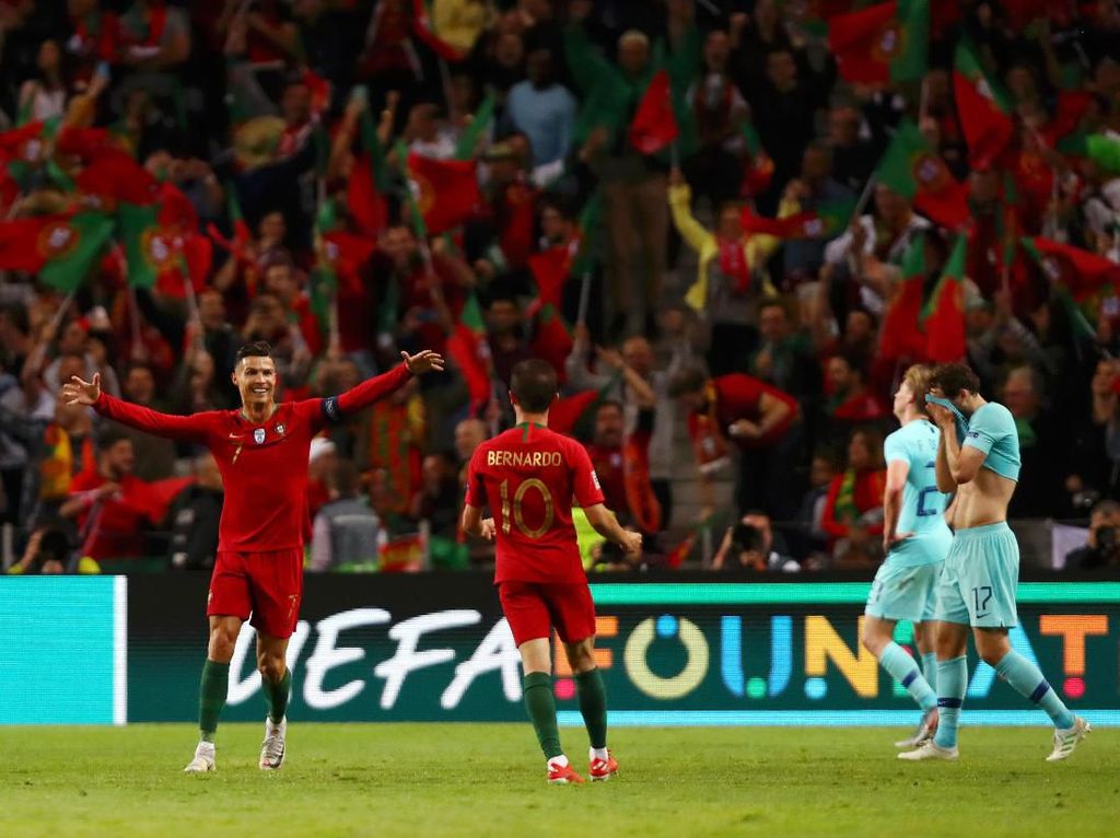 UEFA Nations League: Bernardo Silva Terbaik, Ronaldo Topskorer UEFA Nations League: Bernardo Silva Terbaik, Ronaldo Topskorer