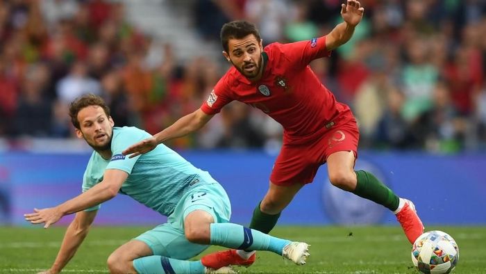 Bernardo Silva menutup musim 2018/2019 dengan sempurna. (PATRICIA DE MELO MOREIRA / AFP) Bernardo Silva menutup musim 2018/2019 dengan sempurna. (PATRICIA DE MELO MOREIRA / AFP)