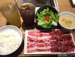 Yakiniku Like: Makan Yakiniku Set Enak dari Tokyo Rp 48.000