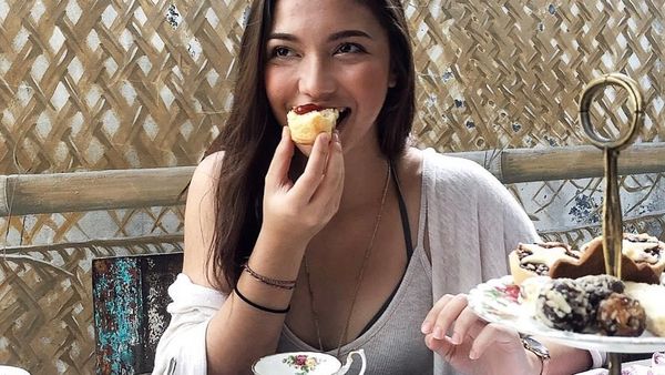 Intip Kulineran Seru Angela Gilsha yang Dihujat Netizen Karena Nyinyir Bayi di Pesawat