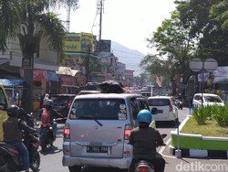Arus Balik Lebaran di Garut Masih Ramai