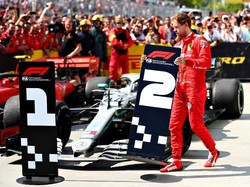 Kesalnya Vettel, Finis Pertama tapi Gagal Jadi Juara