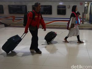 Dibanding 2018, Jumlah Penumpang Kereta Lebaran 2019 Naik 9,2% Dibanding 2018, Jumlah Penumpang Kereta Lebaran 2019 Naik 9,2%