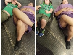 Kisah Haru Petugas Taman Rekreasi Tenangkan Anak Autis