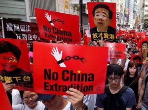 Protes Komentar Soal RUU Ekstradisi Hong Kong, China Panggil Diplomat AS