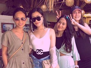 Gaya Chryseis Tan, Crazy Rich Asians yang Liburan Bareng Luna Maya di Bali