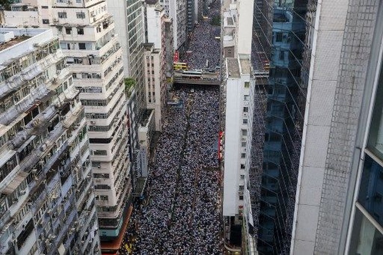 Protes Hukum Ekstradisi, Warga Hong Kong Gelar Demo Besar-besaran