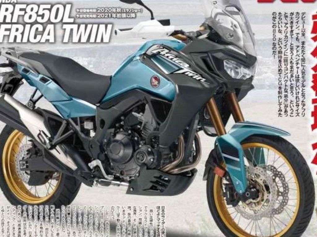 Honda Siapkan Africa Twin 850 cc Honda Siapkan Africa Twin 850 cc