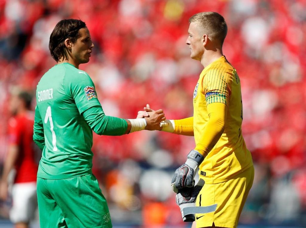 Gugupnya Jordan Pickford Jadi Eksekutor saat Inggris Vs Swiss Gugupnya Jordan Pickford Jadi Eksekutor saat Inggris Vs Swiss