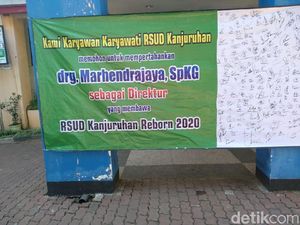 Karyawan RSUD Kanjuruhan Malang Tolak Direktur Baru