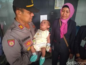 Bayi Laki-laki Ditemukan Kedinginan di Toko Dekat Asrama Polisi Mojokerto