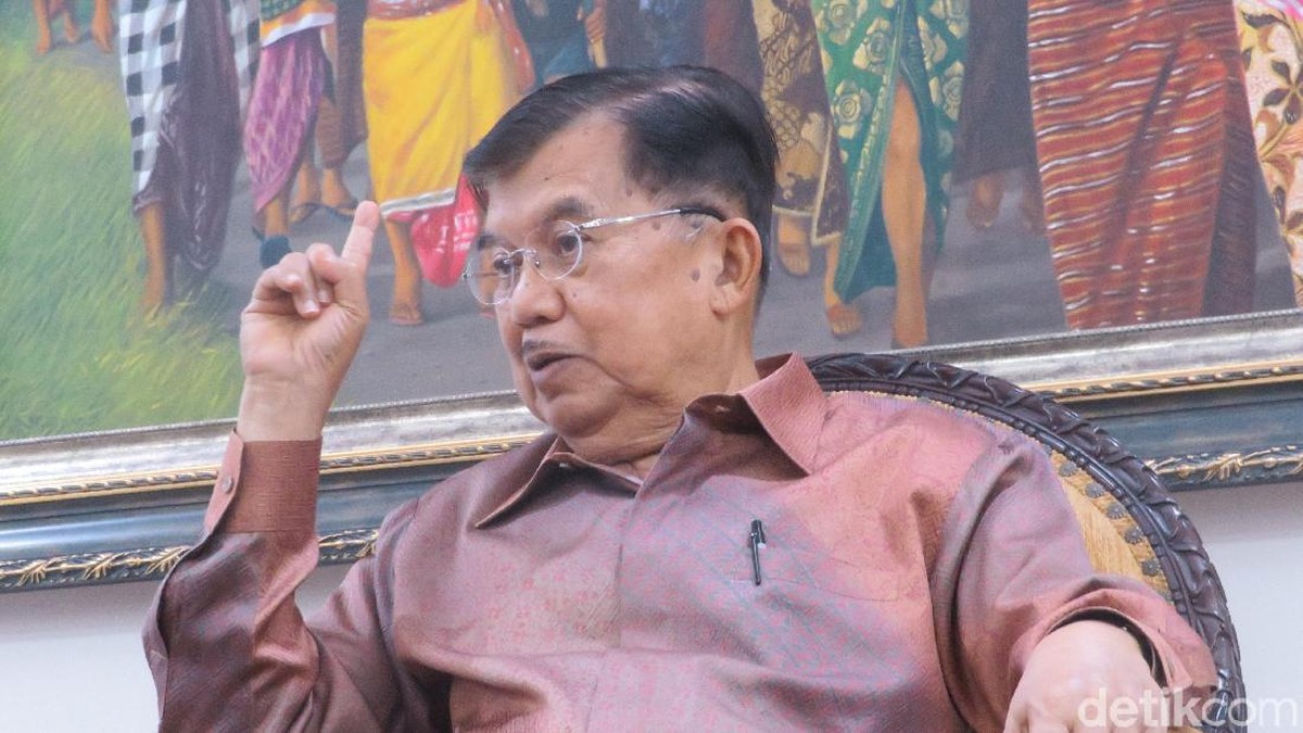 Foto: Wapres Jusuf Kalla (Noval Dhwinuari Antony/detikcom)