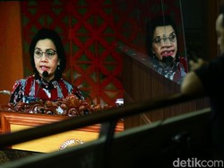 Sri Mulyani Hadiri Rapat Paripurna Evaluasi APBN 2019