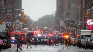 Kepanikan Saat Helikopter Jatuh di Atap Gedung Manhattan