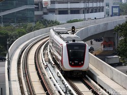Jalur LRT Jakarta Mau Disambung Sampai Stadion Baru Persija