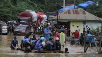 Banjir Bandang Rendam Ratusan Rumah di Konawe